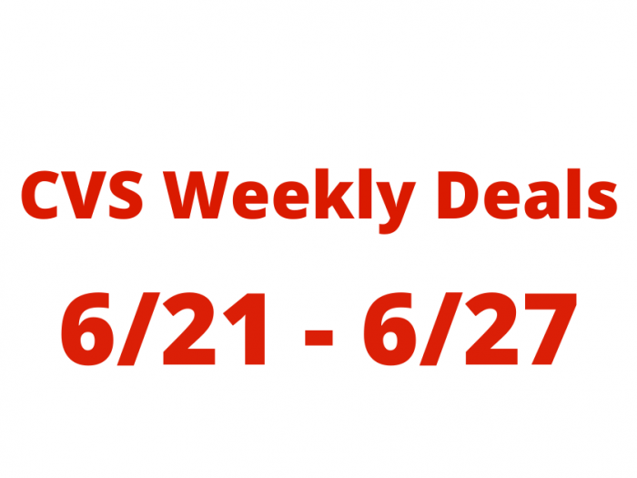 CVS Weekly Deals 6/21 - 6/27