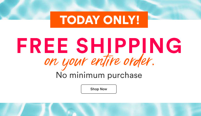 ulta free shipping one day only