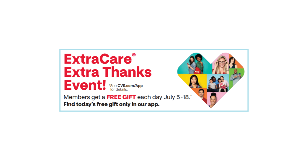 CVS ExtraCare Extra Thanks Event FREEBIES All Week Long! Freebies