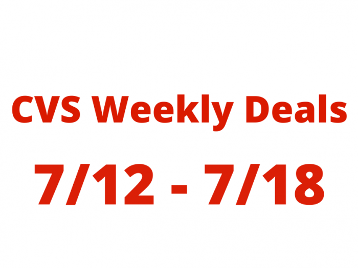CVS Weekly Deals July 2020