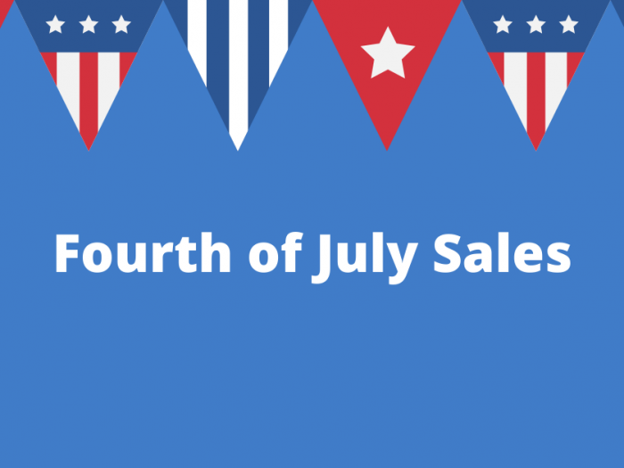 Fourth of July Sales