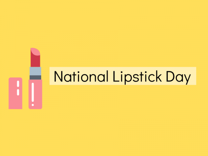 national lipstick day sales