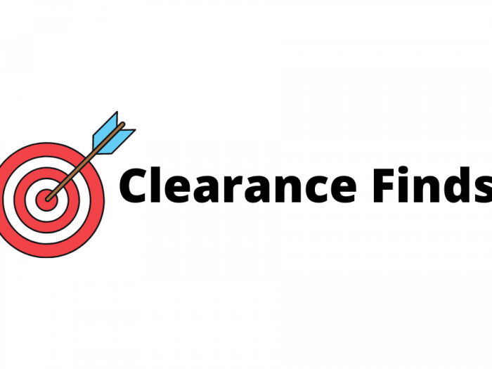 target bullseye clearance list