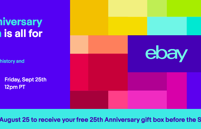 Free 25th Anniversary Gift Box From eBay!