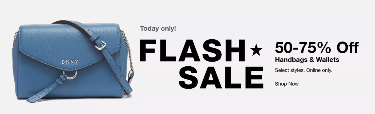 TODAY ONLY: Macy&#39;s Flash Handbag Sale! - Freebies And More