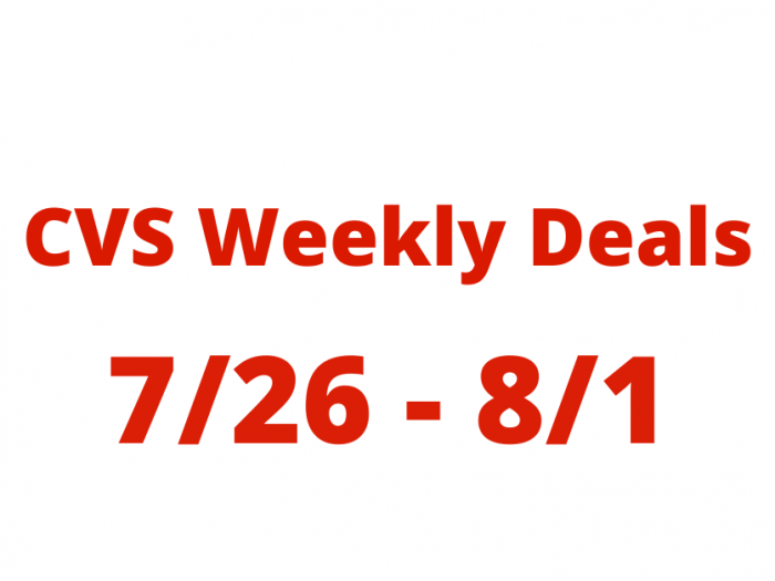 CVS Weekly Roundup July 26th