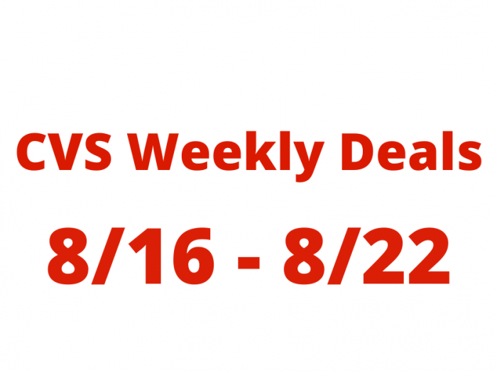 cvs weekly roundup august 16