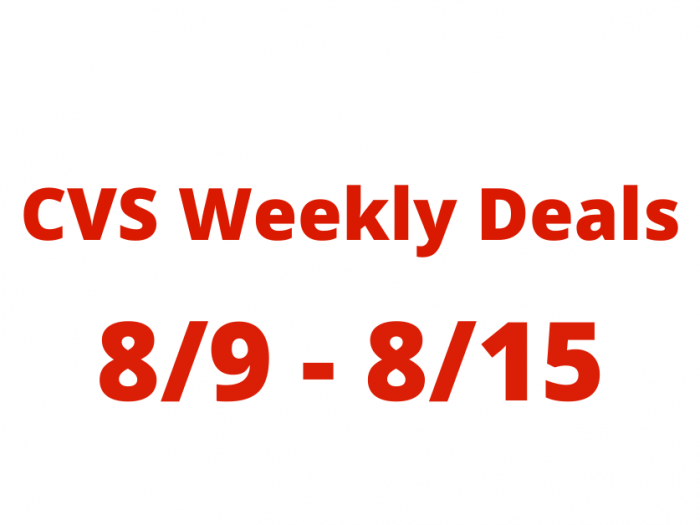 cvs weekly round up august 8